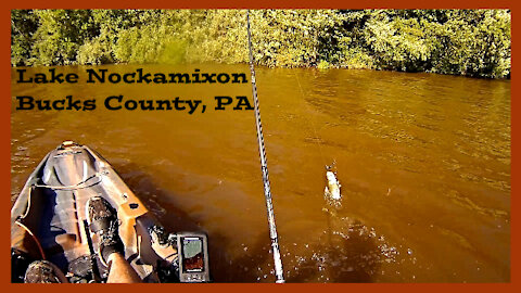 Kayak Fishing at Nockamixon State Park