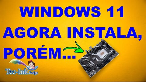 DESCOBRIRAM! Detectado O Problema Do Kit Interposer i9 11900h Ñ Instalar Windows 11 | PREOCUPANTE D+