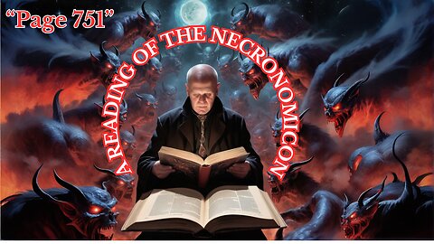 PAGE 751-THE NECRONOMICON-H.P. Lovecraft THE DUNWICH HORROR Cosmic Horror CTHULHU Audiobook Reading