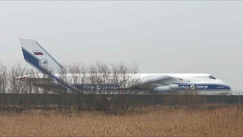 Volga-Dnepr An-124 Ruslan at Incheon airport