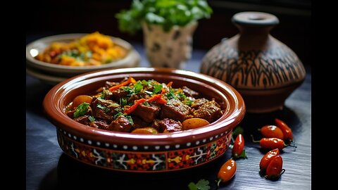 Authentic Beef Tagine with Meslalla Olives: A Flavor-Packed Moroccan Delight