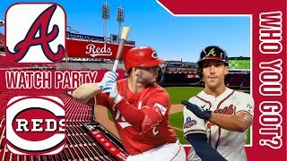 Atlanta Braves vs Cincinnati Reds | Live Play by Play & Reaction Stream 3D Sim | MLB 2024 Gm 152