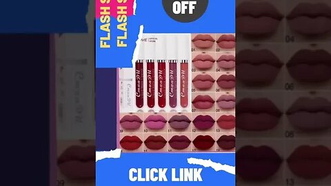 Matte Liquid Lipstick 💄 Non-Stick Long Lasting CMAA Du Lip Gloss Makeup Beauty New Trending 2023