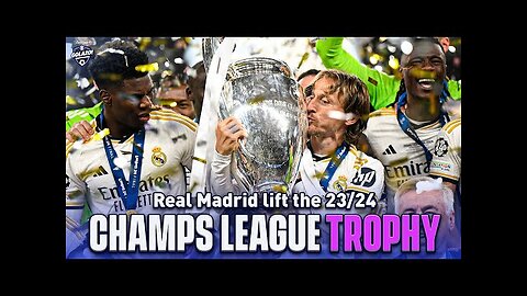 Real Madrid lift their 15th European trophy! | UCL Today | CBS Sports Golazo