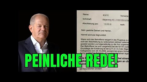 "Deutscher Pass ist beste Integration!"-Peinlich-Rede,während Skandal-schreiben öffentlich wird