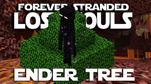 Minecraft Forever Stranded Lost Souls ep 4 - Get That Enderman Off My Tree.