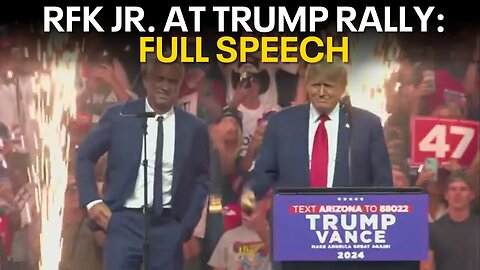 RFK Jr. endorses Trump: FULL SPEECH