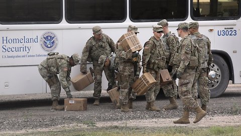 Pentagon Says Current Cost For US Troops Sent To Border Is $72 Million