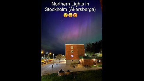 Northern Lights/Aurora Borealis or “Norrsken” in swedish