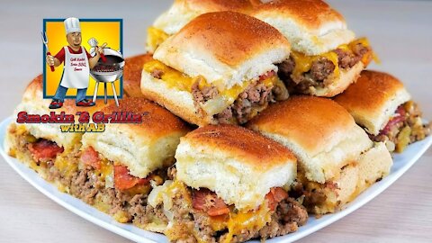 Sliders | Bacon Cheese Burger Sliders