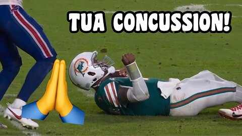 Tua Tagovailoa INJURY Vs Bills 😳Bills Vs Dolphins 2024 highlights