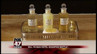 California hotels may be banned from giving shampoo bottles