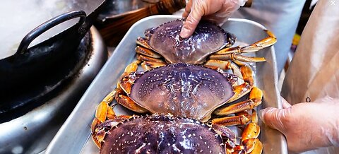 New York City Food - JAPANESE COLD CRABS Park Asia Brooklyn Seafood NYC