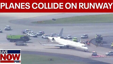 Two planes collide on runway at Atlanta Airport | LiveNOW from FOX