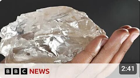 World's second-largest diamond found in Botswana | BBC News