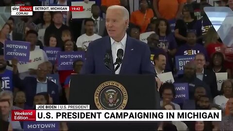 Biden: ‘Trump Is a Threat to This Nation’