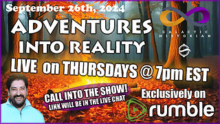 Adventures Into Reality with Andrew Bartzis - Fall Equinox Reflections - Call Into the Show!