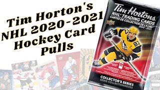 Tim Hortons 2020/2021 Hockey Cards Pull (Session 2)