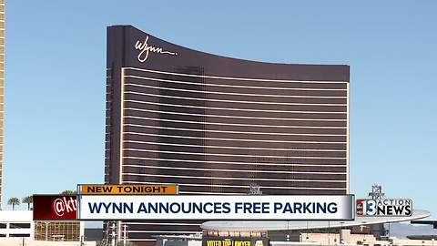 Wynn Las Vegas announces free parking for patrons