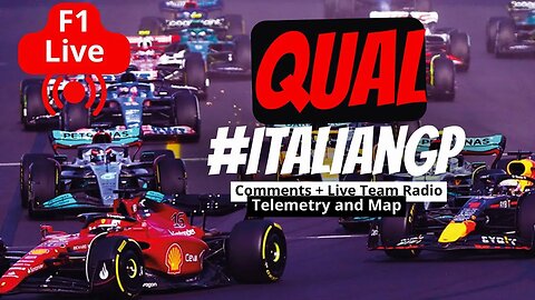 Live #ItalianGP Qualifying | Live Commentary | Live Timing and GPS Map