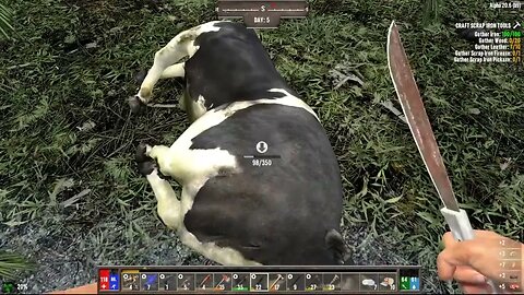 Epic Cow Fight! ~ Darkness Falls