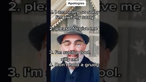 الاعتذار بالانجليزية_apology_#short#viral#shorts