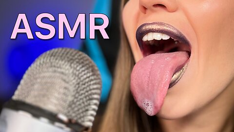 Perfect Mouth Sounds ASMR | Lens licking, camera fogging and tongue swirl