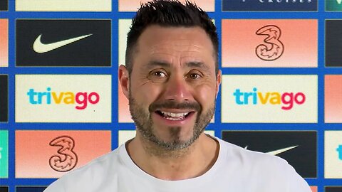 'I have to say thanks to GRAHAM POTTER! Very great team!' | Roberto De Zerbi | Chelsea 1-2 Brighton