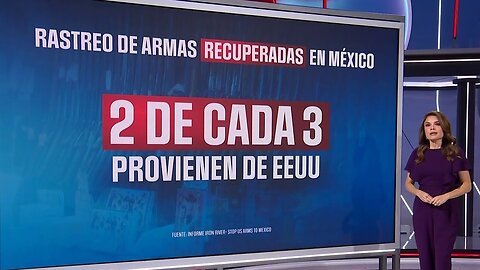 Armerías de Texas y Arizona son responsables del gran número de armas que cruzan y se usan en México