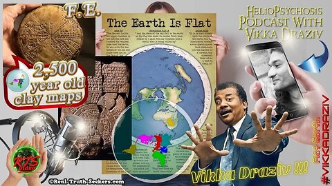 2500 Years Old FE Clay Map Heliopsychosis Podcast #VikkaDraziv