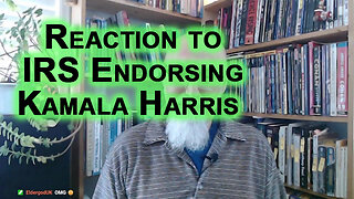 Reaction to IRS Endorsing Kamala Harris for US Elections [REACTION VIDEO]