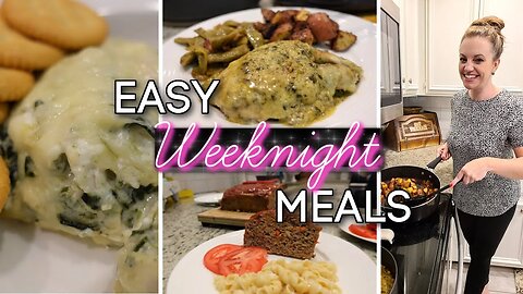 WHAT'S FOR DINNER? | DINNER INSPIRATION | EASY WEEKNIGHT FAMILY DINNERS | NO. 94