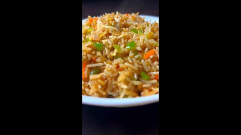 VEG FRIED RICE / ASMR