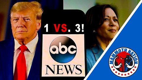 Trump Takes On Kamala Harris and ABC Moderators In 3 vs. 1 Presidential Debate