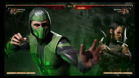 Mortal Kombat 1 2023 Reptile & Sreena Kameo Fatal Blow