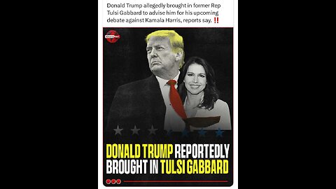 Brews and News! TOO BIG TO RIG! Trump brings in Tulsi Gabbard!