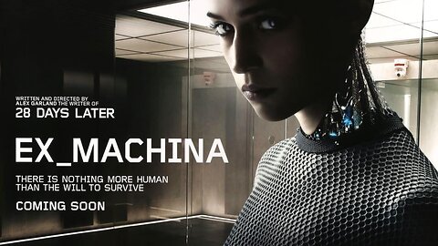 "Ex Machina" (2014) Directed by Alex Garland #oscarissac #exmachina #dystopia #reading