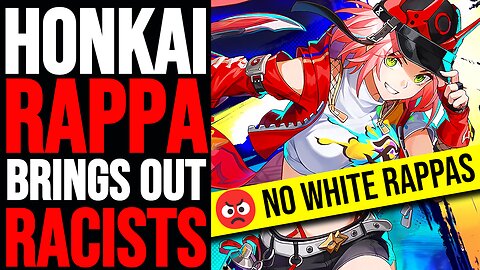 NO WHITE RAPPA!?! 😡 Honkai Star Rails adds new character and the Genshin Racists JUMP ON IT!