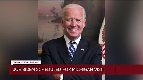 Joe Biden scheduled for Michigan visit on Friday