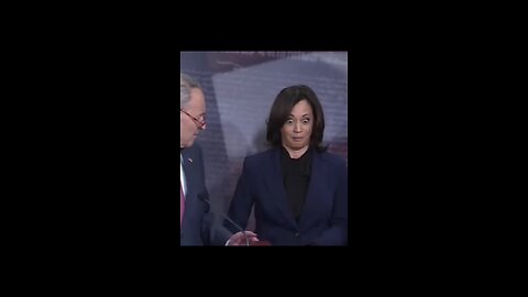 Chuck Schumer endorses Kamala Harris for President, claps awkwardly