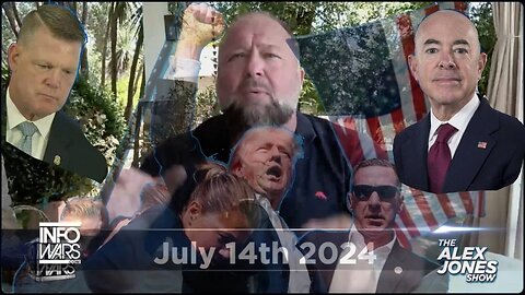 Alex Jones Calls Out The Deep State by Name for the Attempted Trump Assassination