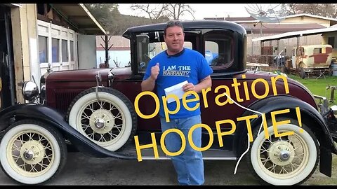 Operation Hooptie Model A revealed! Plus: My Model A in a Ford calendar.