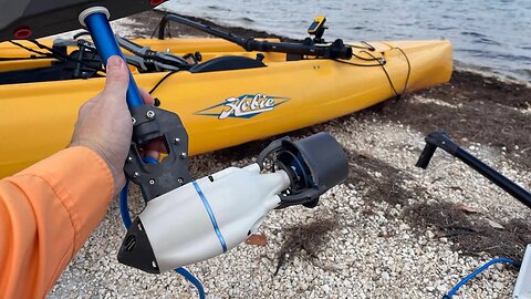 A jet motor for Hobie kayaks Hobie Mirage Island