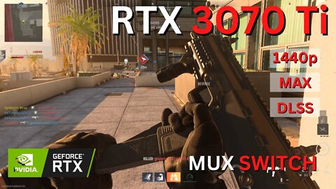 RTX 3070 Ti | COD Modern Warfare 2 - 1440p + Raytracing + MAX settings + MUX Switch #modernwarfare2