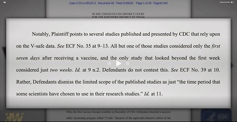 Attorney Aaron Siri Forces the CDC to release documents that Show how Corrupt they are!