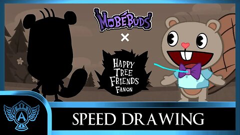 Speed Drawing: Happy Tree Friends Fanon - Sillier | Mobebuds Style