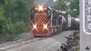 Wheeling & Lake Erie and CSX Trains from Lodi, Ohio May 25, 2024 Part 2