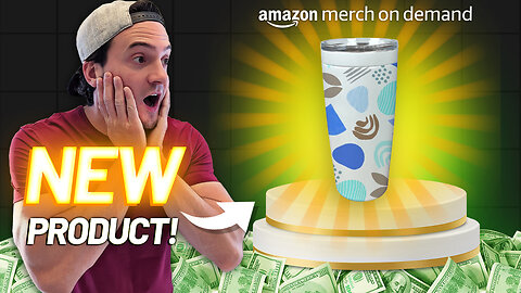 TUMBLERS! (New Amazon Merch Product 🚨)