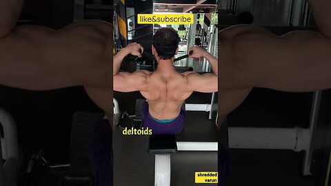 target REAR DELTOIDS using seated face pulls #shorts #short #viral #gym #fitness #viralshorts