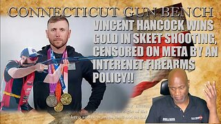 Vincent Hancock Makes Olympic History & Is Censored By Social Media Because META Does Not Like Guns.